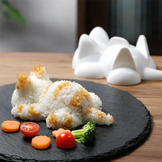 1PC Cute Cartoon Cat Mold DIY Rice Ball Sushi Molds Kids Rice Mashed Potato Pumpkin Mash Baking Supplies Kitchen Accessorie